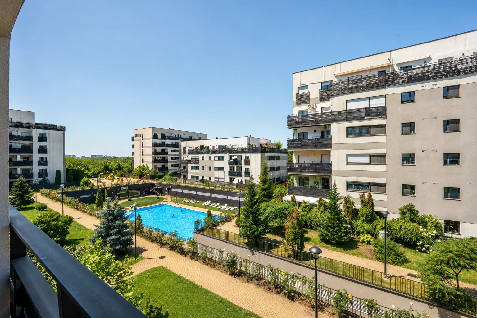 Fotografie – Apartament cu 3 camere decomandat în Natura Residence, Băneasa, 77 m², Băneasa, Natura Residence