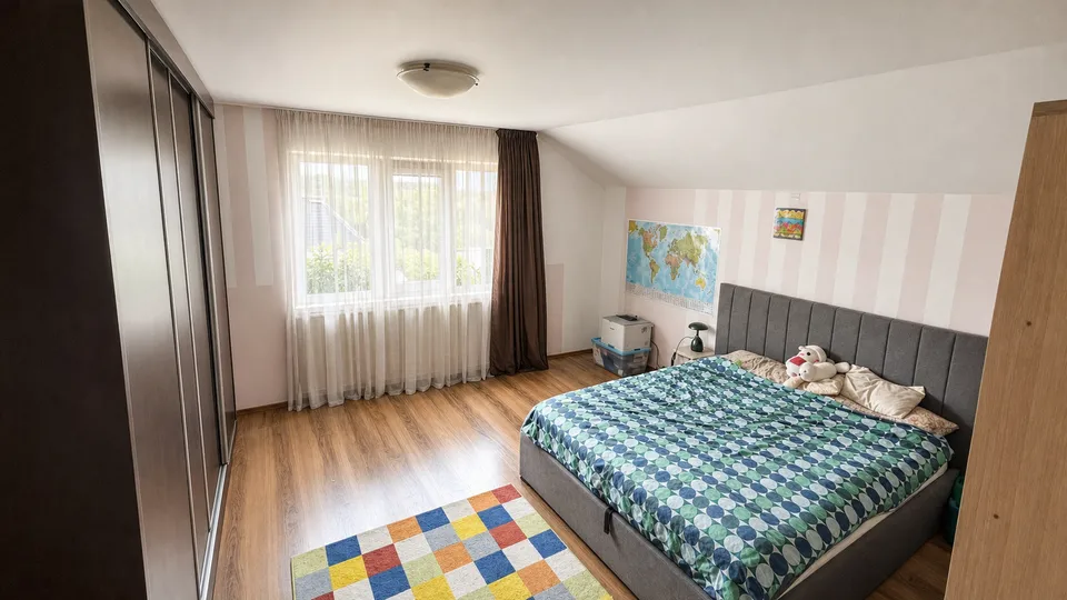 Casă P+1, 4 camere, 158 m² utili, teren 750 m², Corbeanca, Șos. Unirii