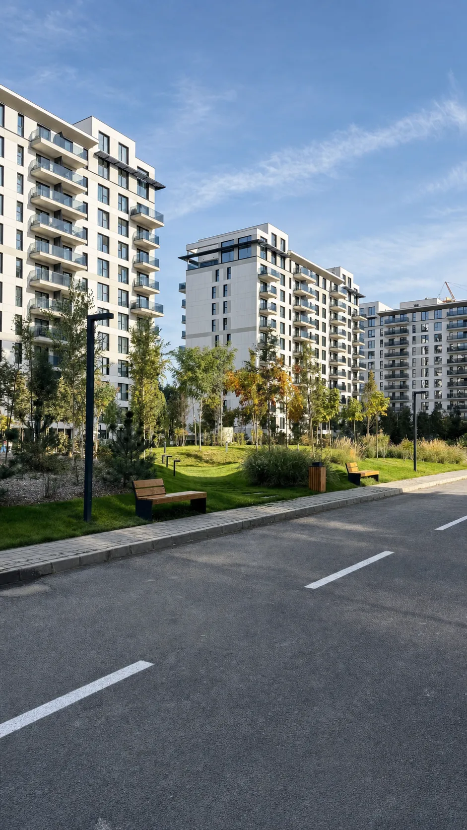 Fotografie – Apartament 2 camere decomandat cu balcon în Nusco City, Pipera, 51,9 m² utili, bloc nou 2026, Nusco City · Pipera