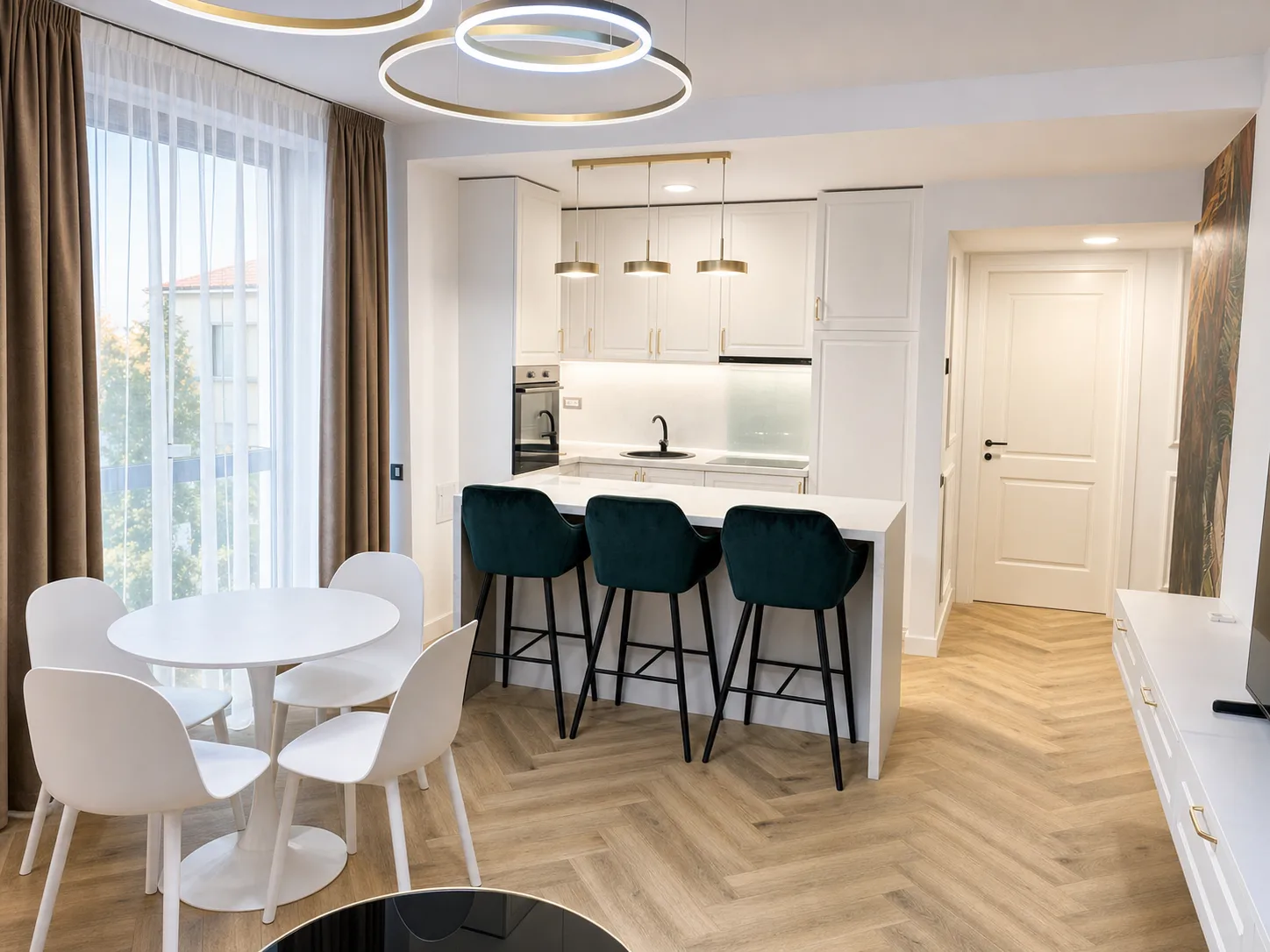 Fotografie – Apartament cu 2 camere în Pipera, Voluntari, 56 m², cu loc de parcare subteran, Pipera