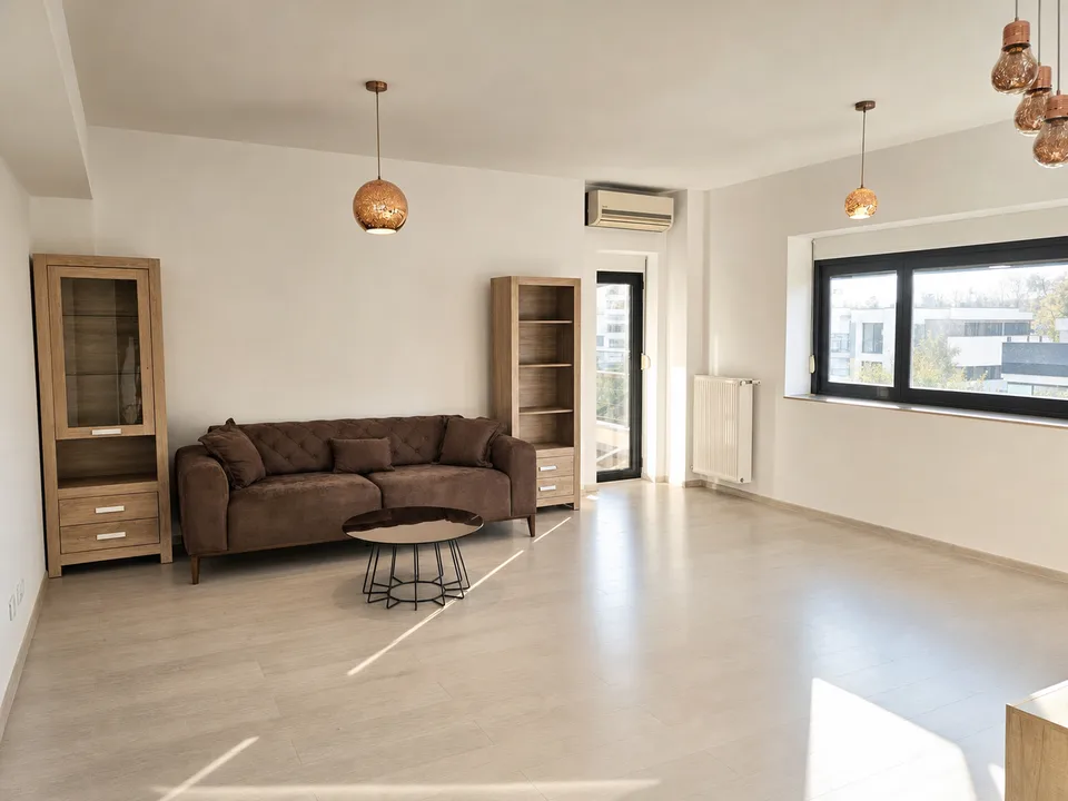 Apartament cu 3 camere decomandat în Natura Residence, Băneasa, 77 m²