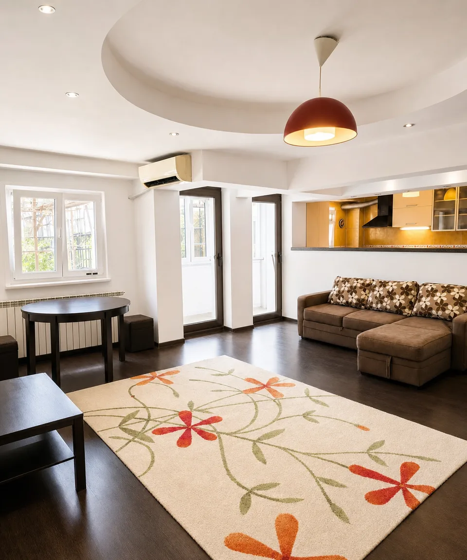 Apartament cu 3 camere în zona Unirii, Sector 3, 76 m², mobilat