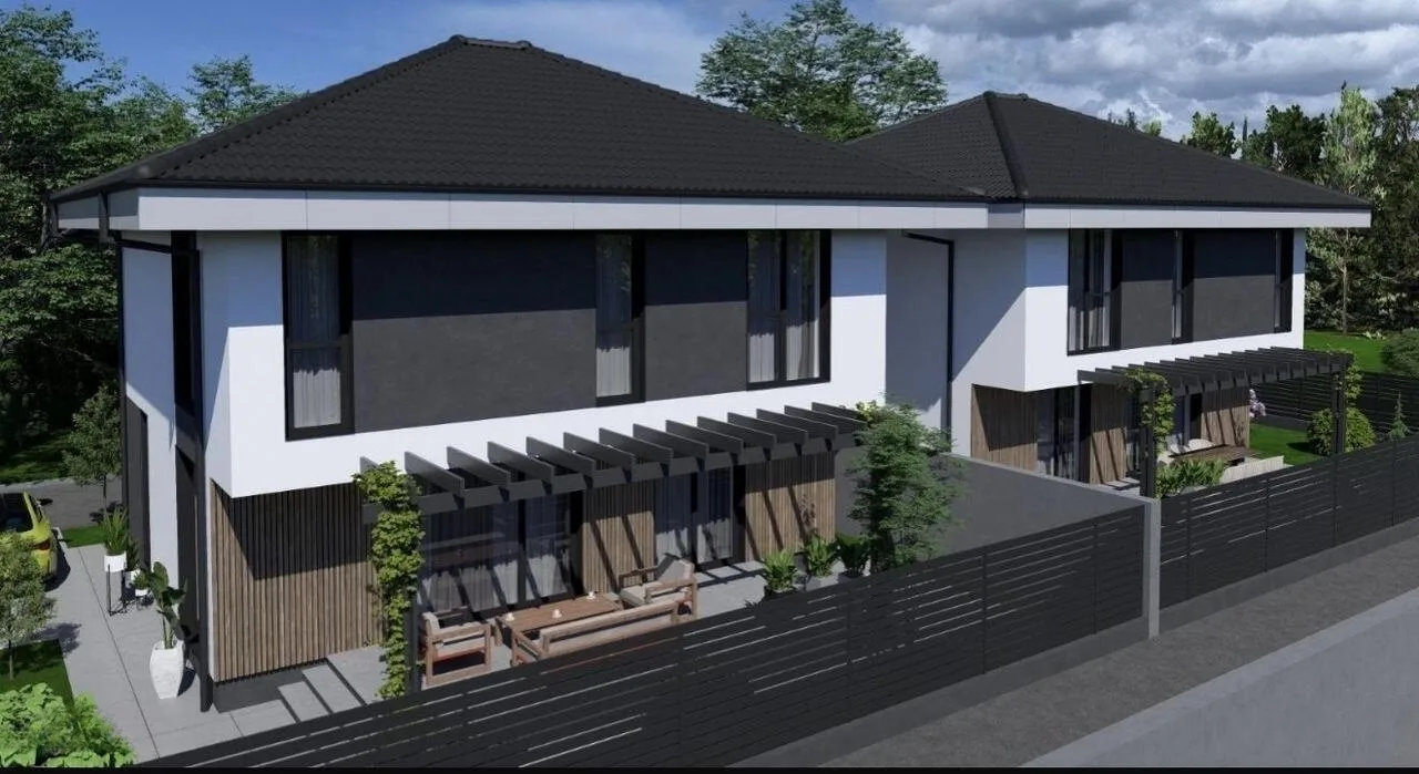 Fotografie – Casă nouă cu 4 camere în Otopeni, teren de 361 m², 3 băi (imagini randări), Otopeni · Ilfov