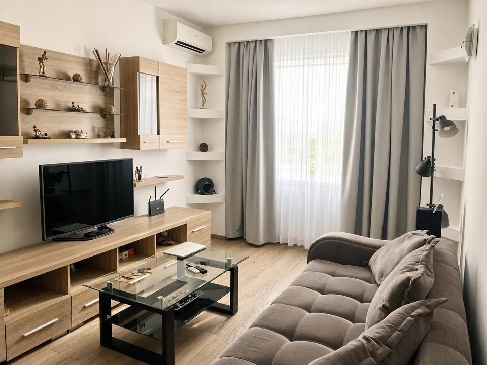 Apartament 2 camere decomandat, renovat și mobilat, Floreasca / Barbu Văcărescu, 45,41 m² utili
