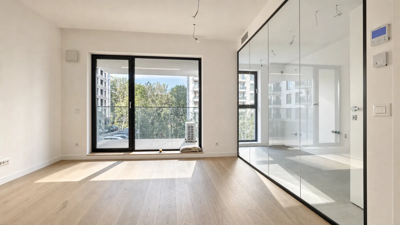 Fotografie – Apartament 2 camere decomandat cu balcon în Nusco City, Pipera, 51,9 m² utili, bloc nou 2026, Nusco City · Pipera