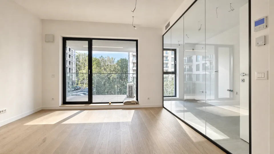Apartament 2 camere decomandat cu balcon în Nusco City, Pipera, 51,9 m² utili, bloc nou 2026