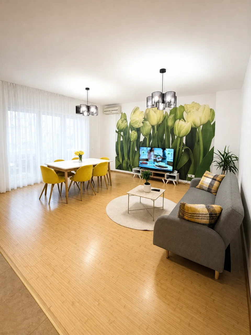 Apartament 3 camere Domus, Pipera – 100 m² + terasă 20 m²