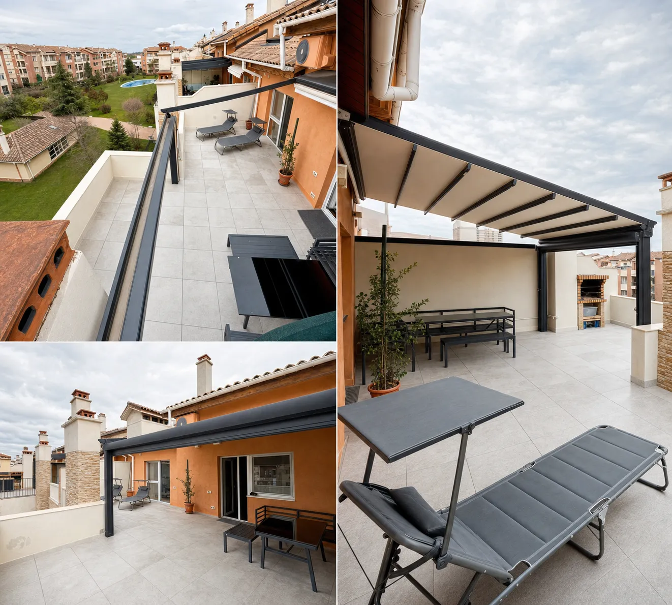 Terasă apartament 3 camere Pipera Voluntari