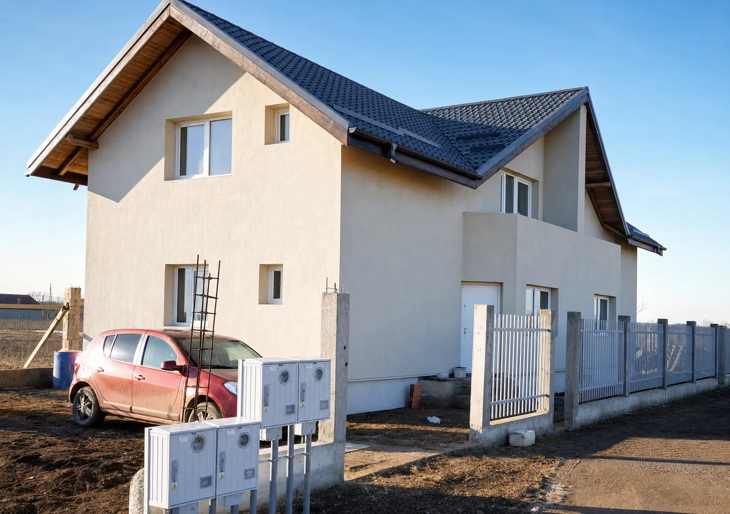 Fotografie 11 – Jumătate de duplex P+1+M, 5 camere, 100 m² utili, teren 200 m², Mogoșoaia, Str. Fermei, Str. Fermei, Mogoșoaia