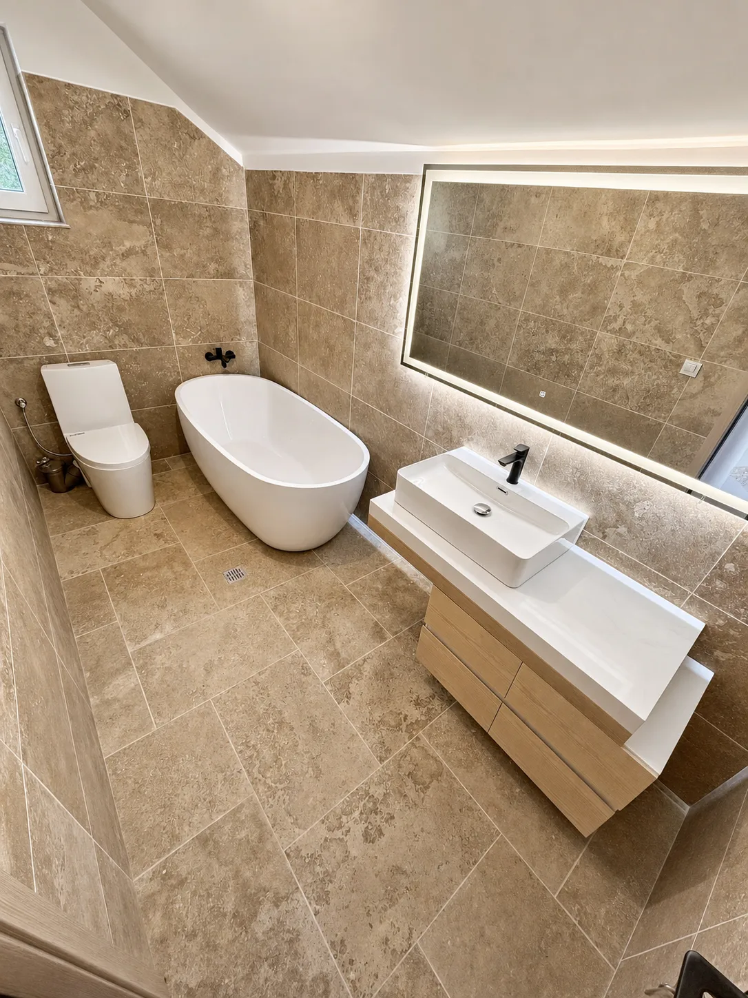 Fotografie 3 – Jumătate de duplex P+1+M, 5 camere, 100 m² utili, teren 200 m², Mogoșoaia, Str. Fermei, Str. Fermei, Mogoșoaia
