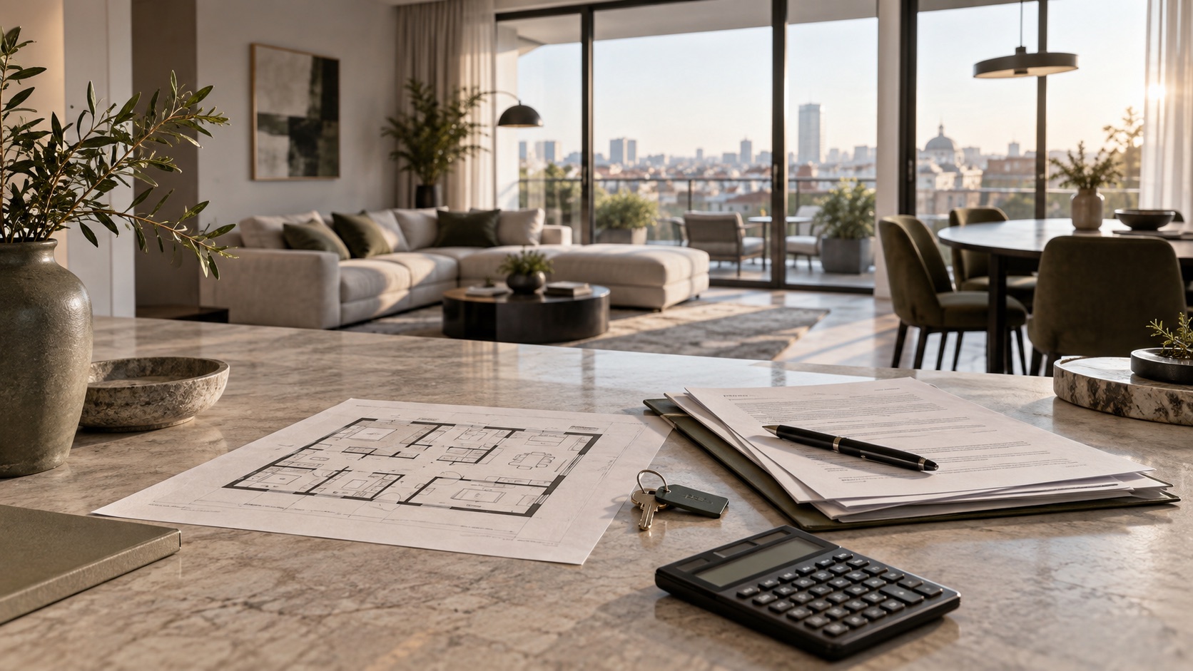 Plan, documente și calculator pentru analiza costurilor unei achiziții imobiliare