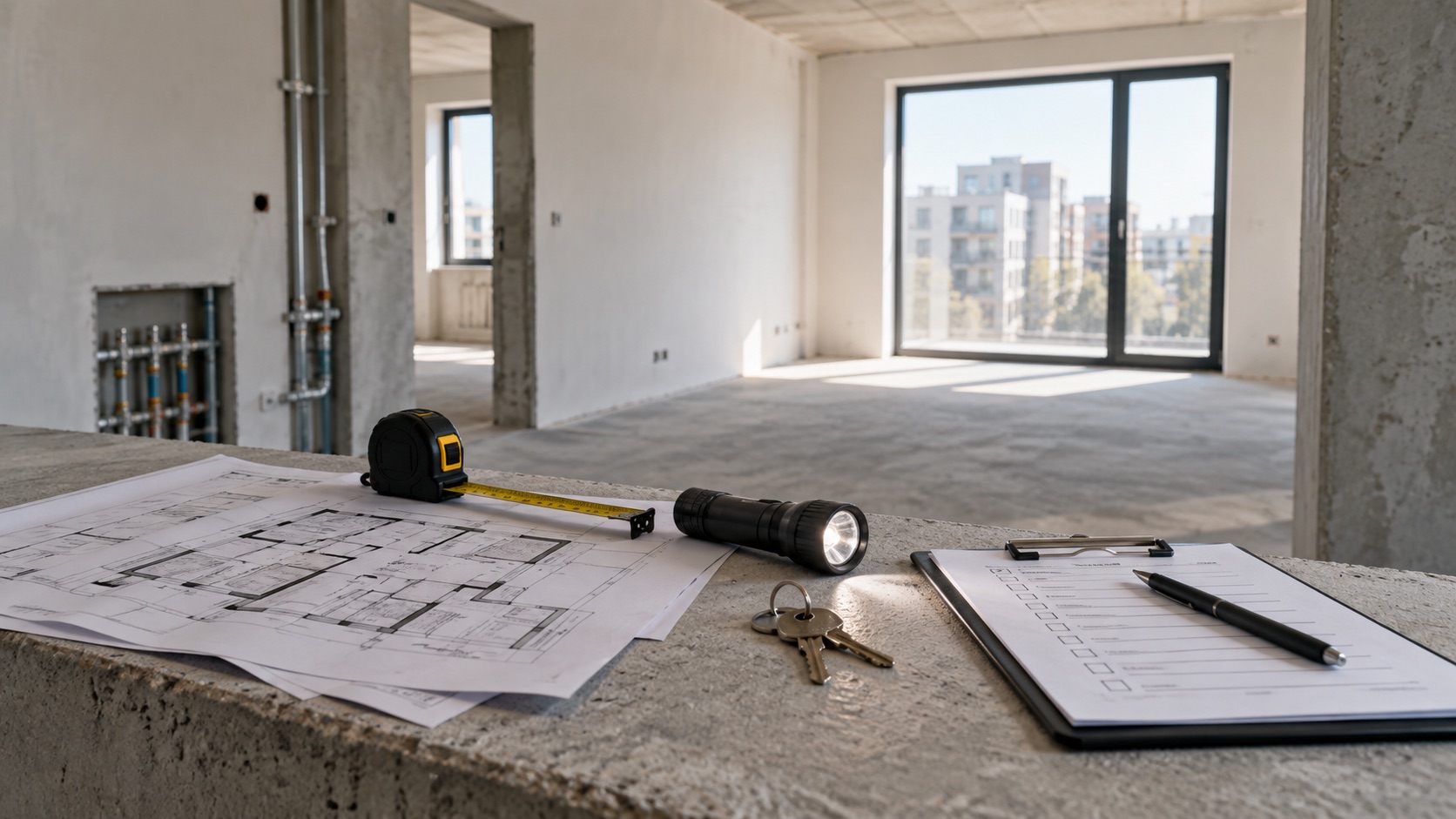 Verificarea atentă a unui apartament înainte de cumpărare