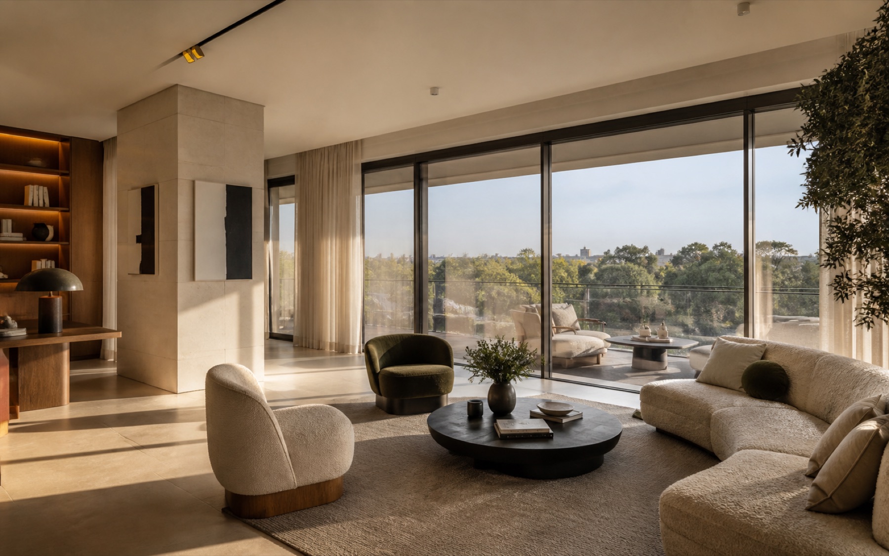 Interior contemporan în Primăverii